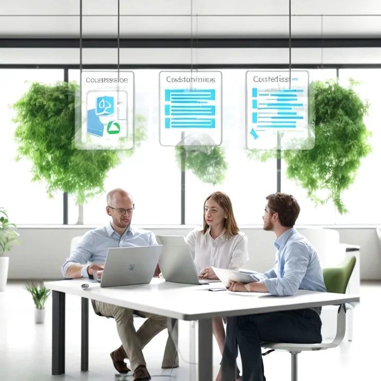 Developers collaborating on integration tasks